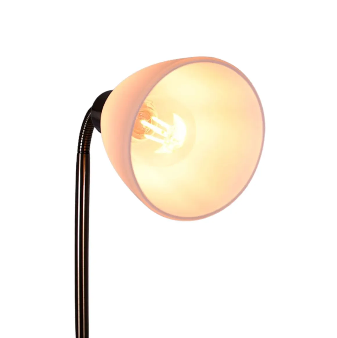 Lámpara de pie Milano Bel Air 40W con brazo orientable 178 cm
