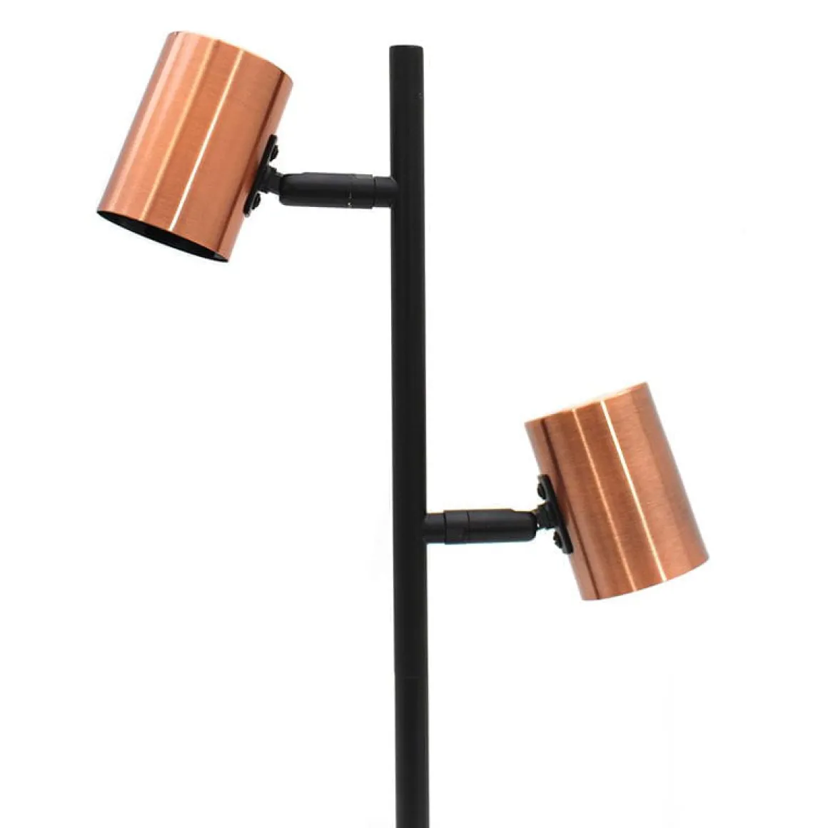 Lámpara de sobremesa Iron Bronze negro/bronce Ø15x50 cm