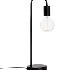Lámpara de sobremesa Keli metálica 40W E27 negro 45 cm