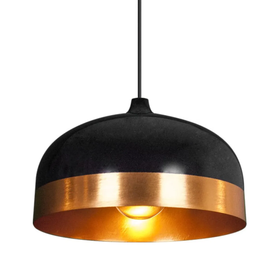 Lámpara de techo Edison Lumit 60W altura regulable Ø33 cm