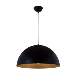 Lámpara de techo Gaspar Lumit 40W altura regulable negro