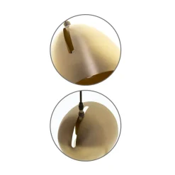 Lámpara de techo Inoi Lumit 28W altura regulable bronce Ø20 cm