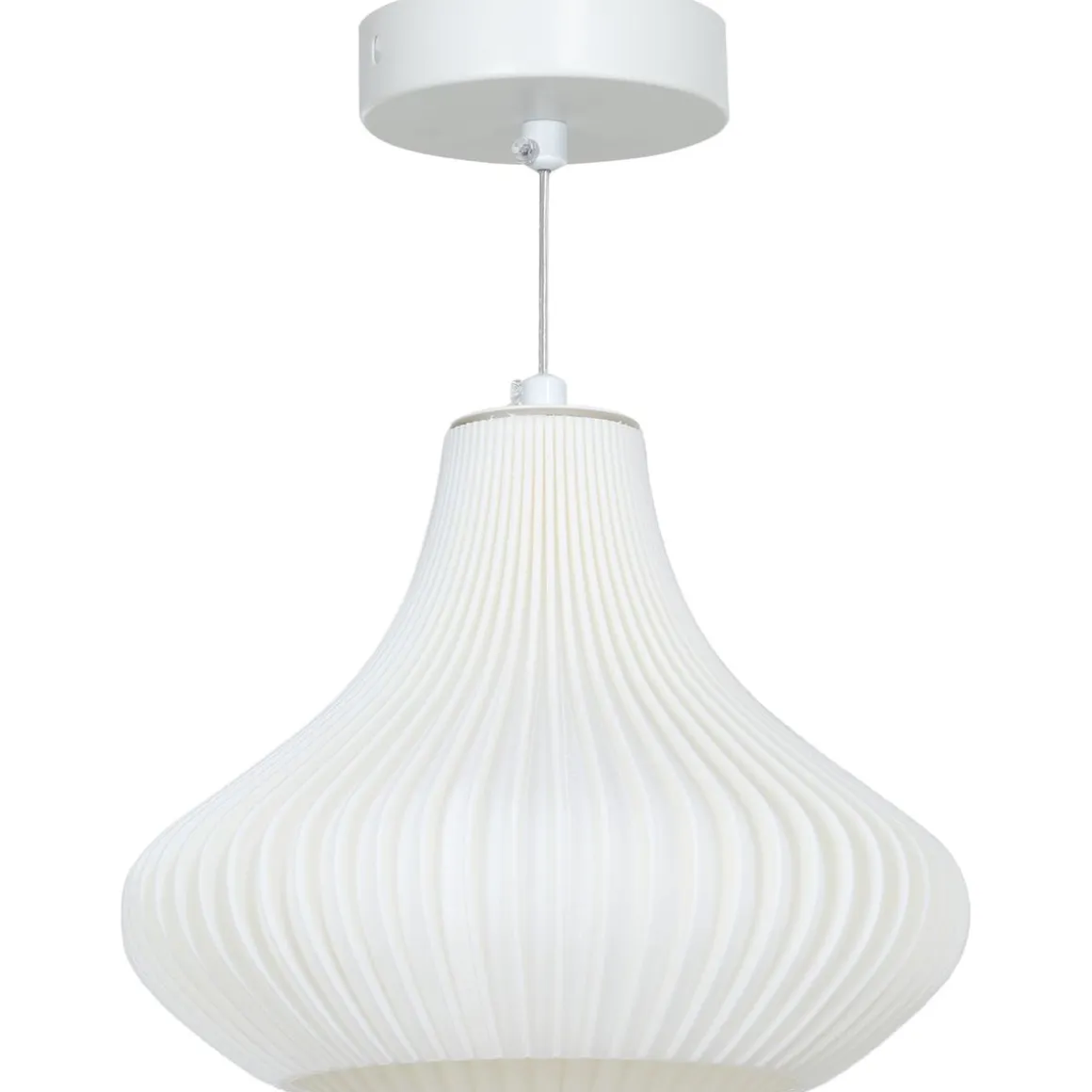 Lámpara de techo Luzentra Homcom 25W luz cálida 3000K blanco Ø22x180 cm