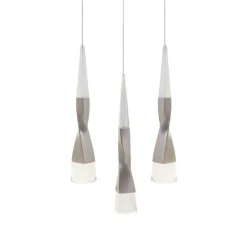 Lámpara de techo Meteor Lumit 21W 1570 lm altura regulable beige Ø30 cm
