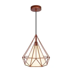 Lámpara de techo Nevada Lumit 60W altura regulable Ø28x30 cm