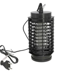 Lámpara matamosquitos 1W con luz LED ultravioleta negro 13 cm