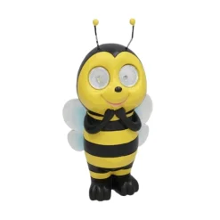 Luz solar Abeja luz LED amarillo 20,5x11,5x9 cm