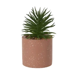 Maceta con planta artificial terrazo Ø12x16 cm