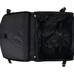 Maleta de piloto con mango telescópico y 2 ruedas negro 43x39x24 cm