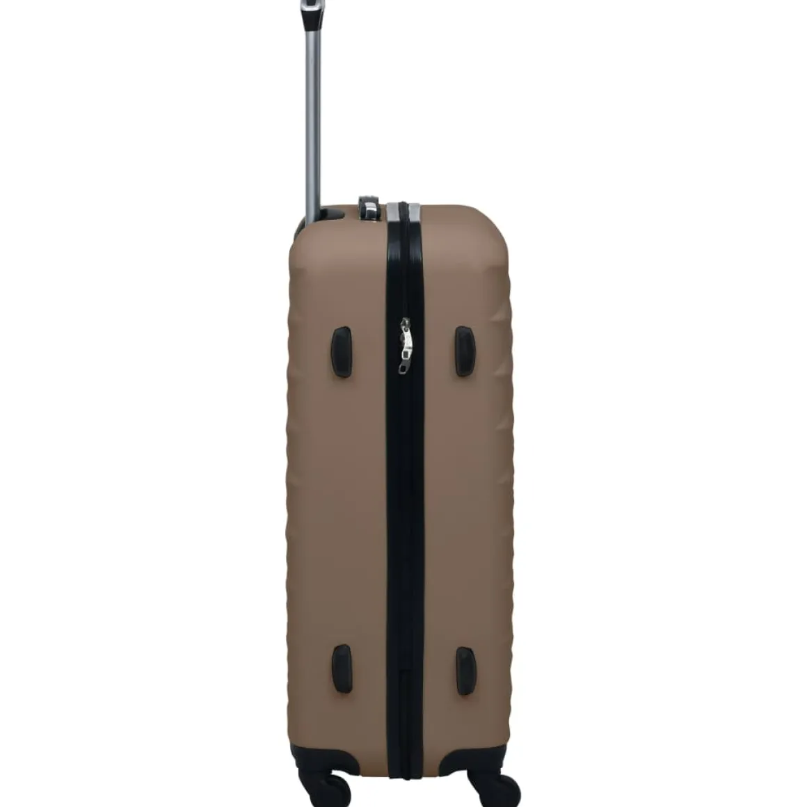 Maleta trolley rígida con ruedas giratorias 28x76x48