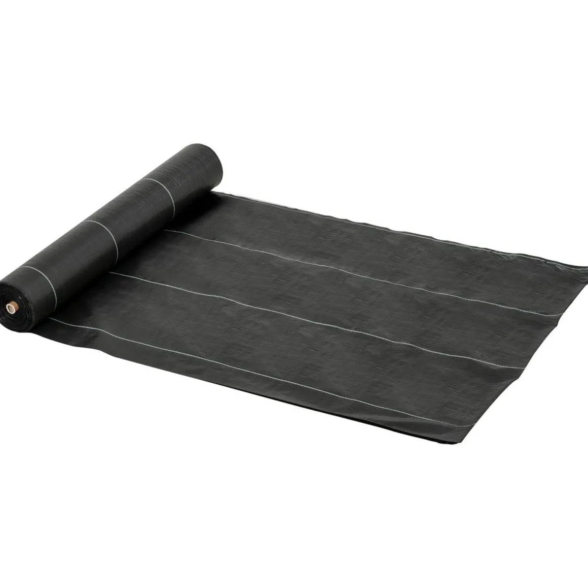 Malla de jardín Formentera Outsunny transpirable 100 g/m² negro 2x50 m