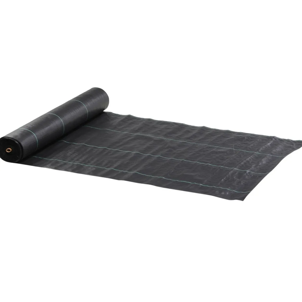 Malla de jardín Mallorca Outsunny transpirable 130 g/m² negro 2x50 m
