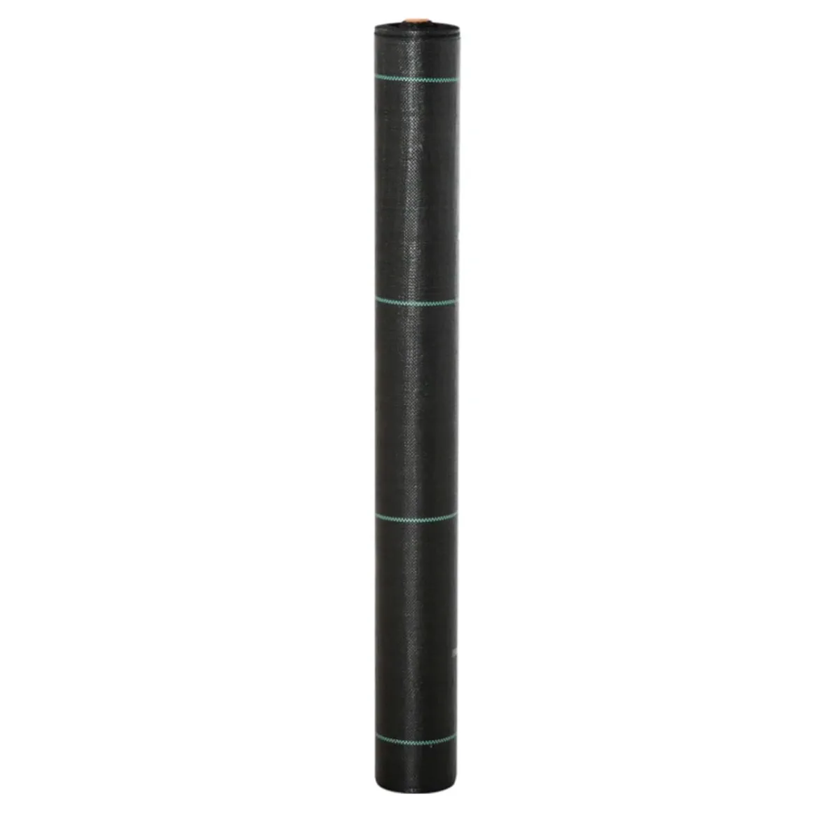 Malla de jardín Outsunny contra malas hierbas 100 g/m² negro 1x50m