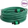 Manguera de exterior PVC con acopladores verde 30m