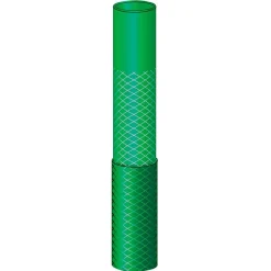 Manguera flexible con 4 accesorios verde 20 m