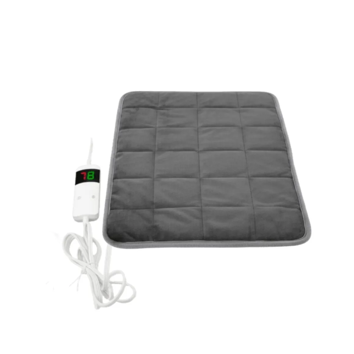 Manta eléctrica Cecotec HeatConfort Weighted 2000W 10 temperaturas gris 180x200 cm
