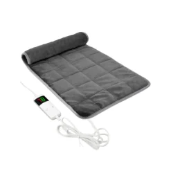 Manta eléctrica Cecotec HeatConfort Weighted 2000W 10 temperaturas gris 180x200 cm