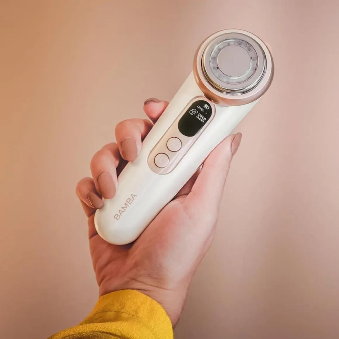 Masajeador facial Cecotec Bamba FaceCare LightSonic fototerapia 5 intensidades