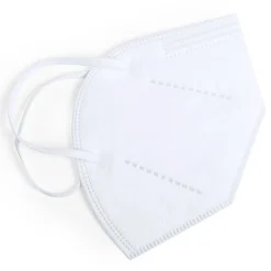 Mascarilla autofiltrante FFP2 + pieza de ajuste blanca