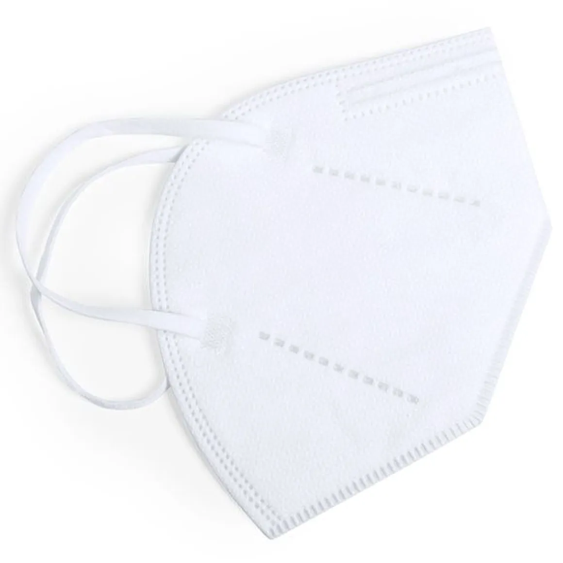 Mascarilla autofiltrante FFP2 + pieza de ajuste blanca