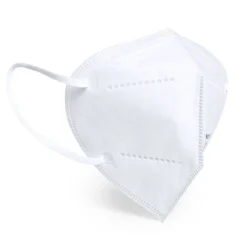 Mascarilla autofiltrante FFP2 + pieza de ajuste blanca