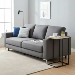 Mesa auxiliar Mistral con diseño deslizante 65x30x40 cm