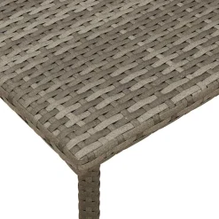 Mesa baja de jardín Turix diseño fijo 37x80x40 cm