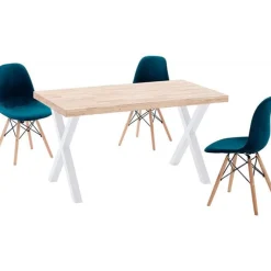 Mesa comedor fija X-Loft 76x80x140 cm