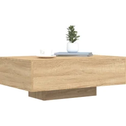 Mesa de centro Ake con luces LED 31x85x55 cm