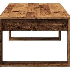 Mesa de centro Alce diseño fijo madera 35x102x50 cm