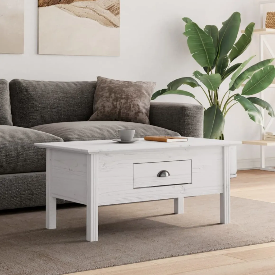 Mesa de centro Bodo 1 cajón 46x100x55 cm