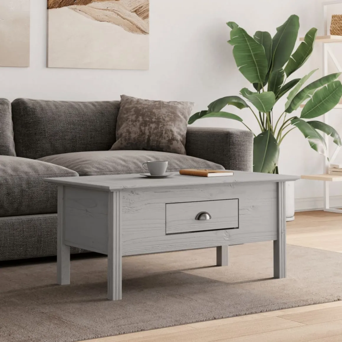 Mesa de centro Bodo 1 cajón 46x100x55 cm