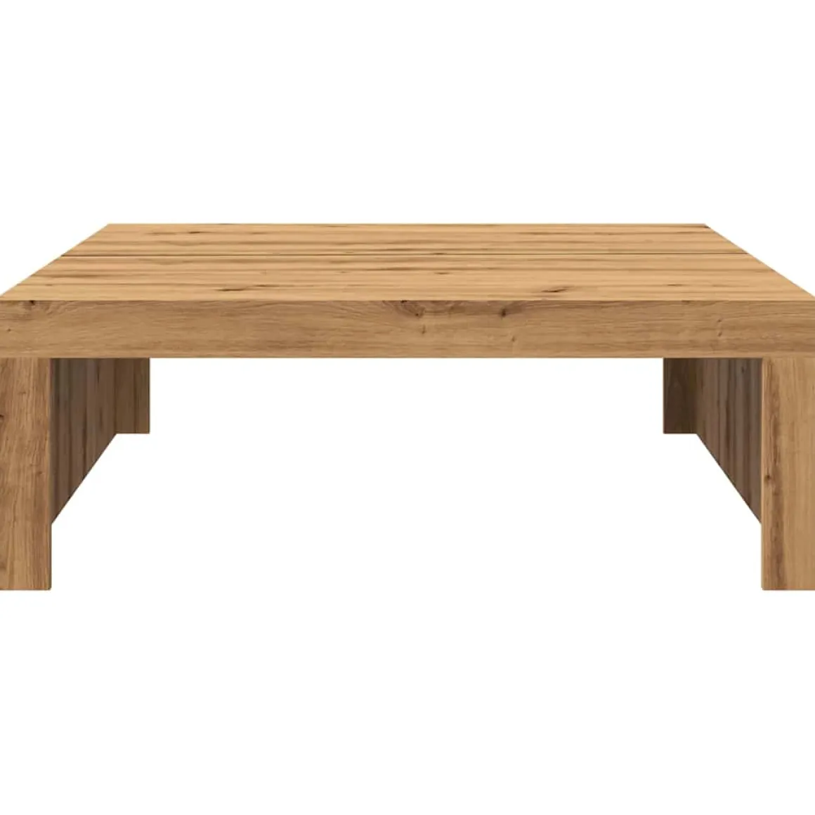 Mesa de centro Canela diseño fijo 35x100x100 cm