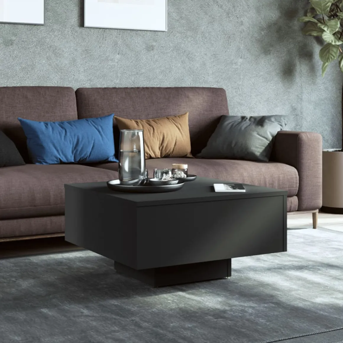 Mesa de centro Cumbia diseño fijo 31,5x60x60 cm