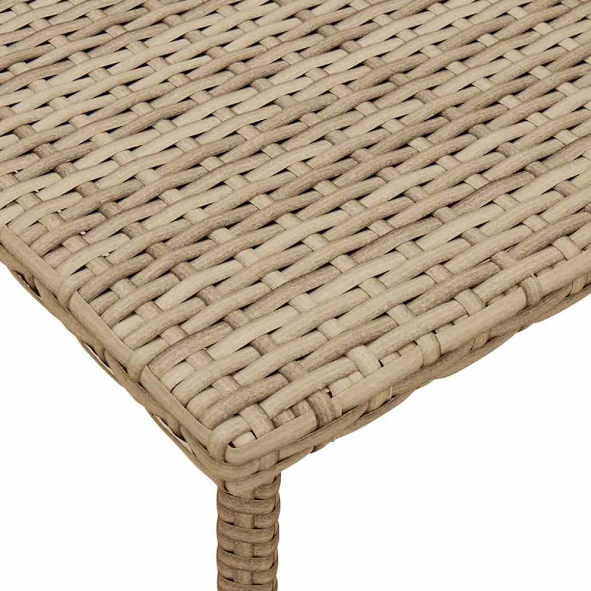 Mesa de centro de jardín Argarot ratán 37x40x40 cm