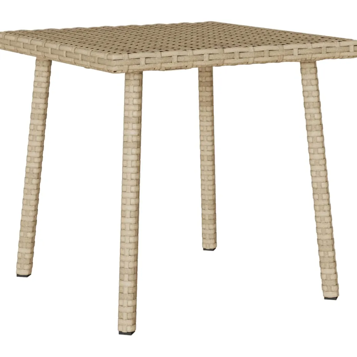 Mesa de centro de jardín Argarot ratán 37x40x40 cm