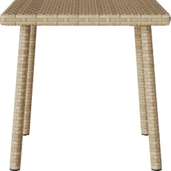 Mesa de centro de jardín Argarot ratán 37x40x40 cm