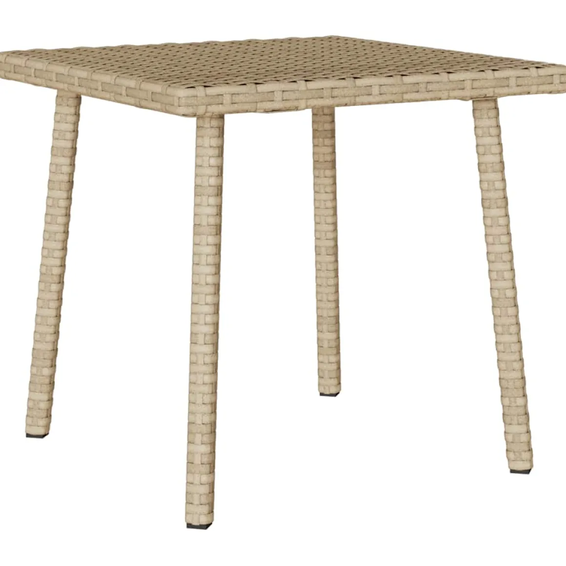 Mesa de centro de jardín Argarot ratán 37x40x40 cm