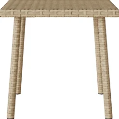 Mesa de centro de jardín Argarot ratán 37x40x40 cm