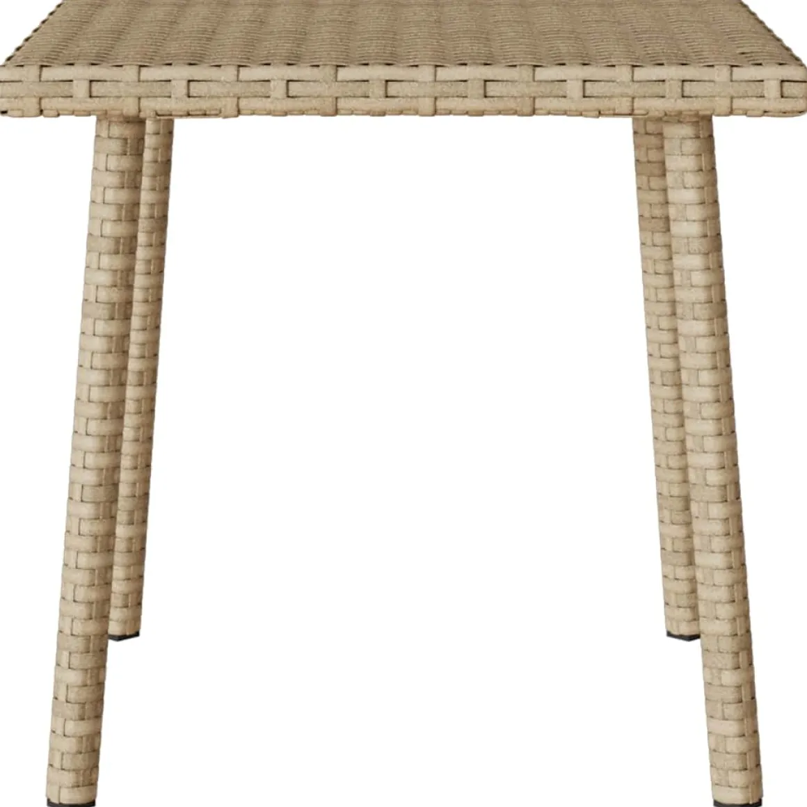 Mesa de centro de jardín Argarot ratán 37x40x40 cm