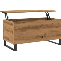 Mesa de centro elevable Centre con almacenamiento 45x90x44,5 cm