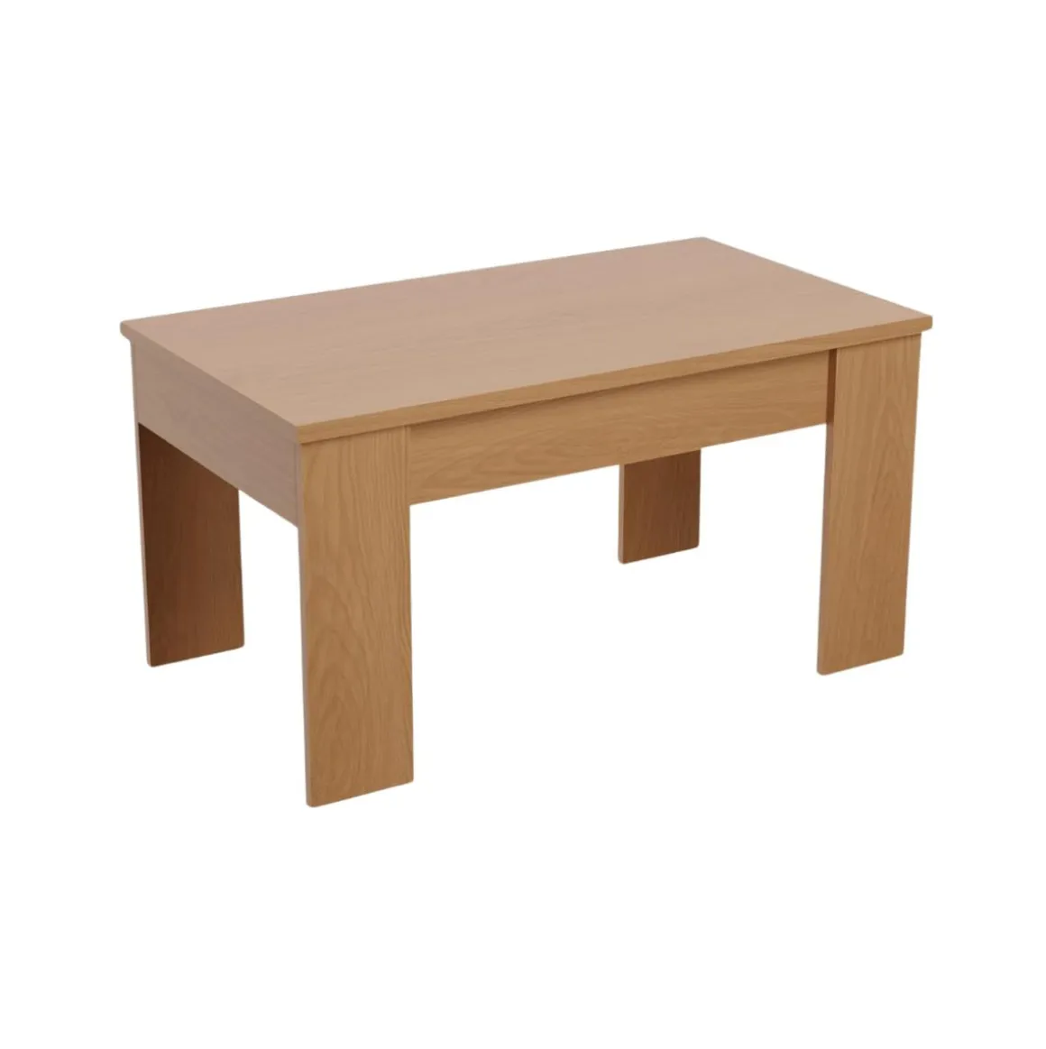 Mesa de centro elevable Dalia con almacenaje 51-63x105x55 cm