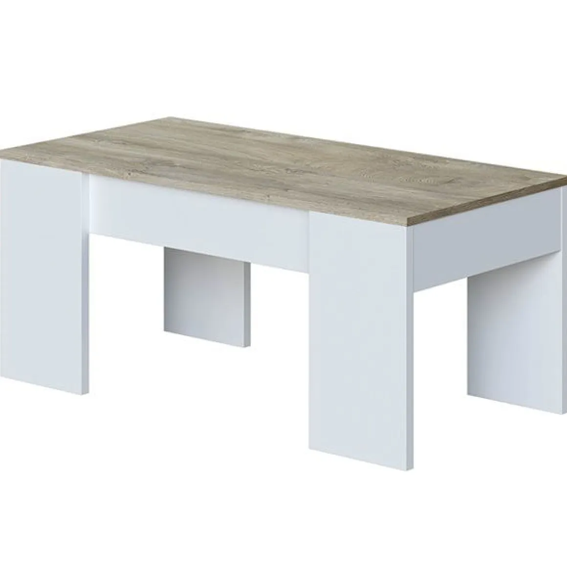 Mesa de centro elevable Flow 45-57x100x50 cm