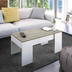 Mesa de centro elevable Flow 45-57x100x50 cm