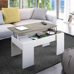 Mesa de centro elevable Flow 45-57x100x50 cm