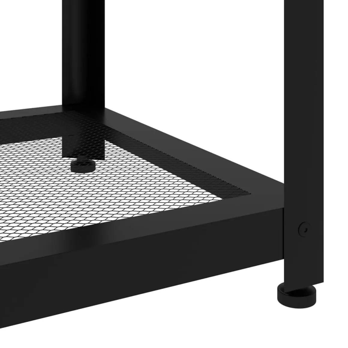 Mesa de centro Gobun con estante inferior 45x90x45 cm