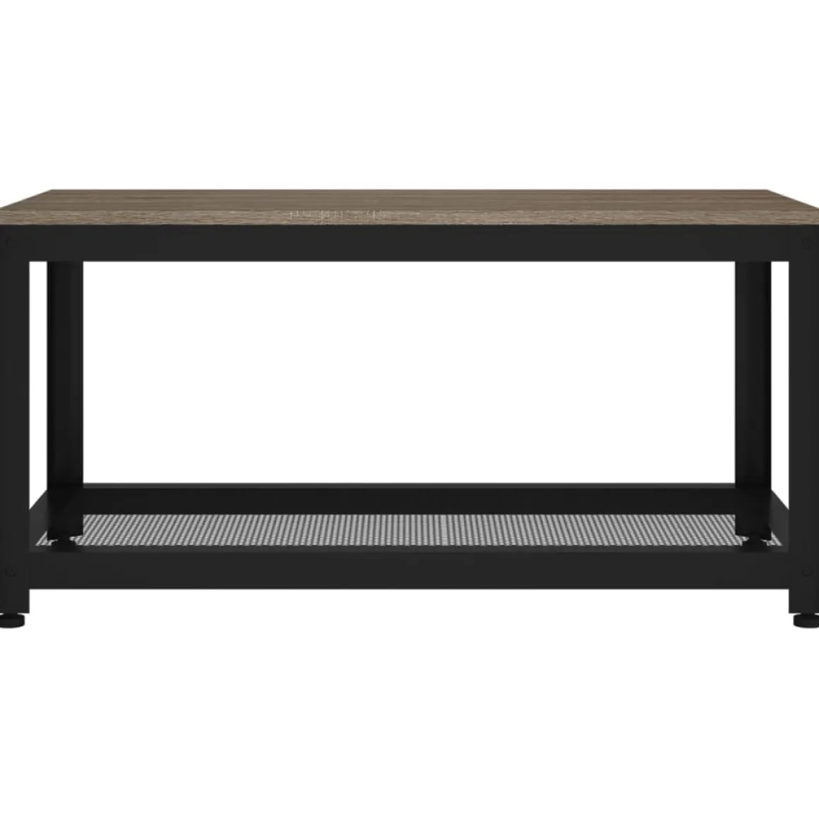 Mesa de centro Gobun con estante inferior 45x90x45 cm