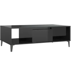 Mesa de centro Krähm 2 huecos + 1 puerta 35x103,5x60 cm