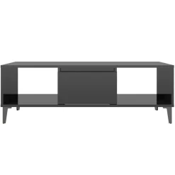Mesa de centro Krähm 2 huecos + 1 puerta 35x103,5x60 cm