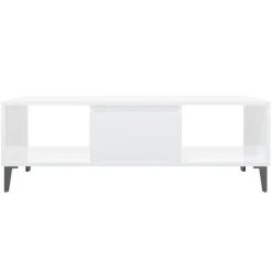 Mesa de centro Krähm 2 huecos + 1 puerta 35x103,5x60 cm